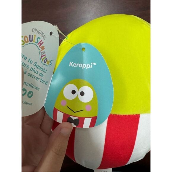 NWT Keroppi Hello Kitty and Friends 8 inch Squishmallows - Picture 3 of 3
